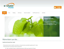 Tablet Screenshot of exclusivpharm.com